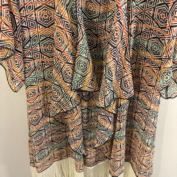 Lularoe Monroe kimono fall colors - Picture 4 of 7